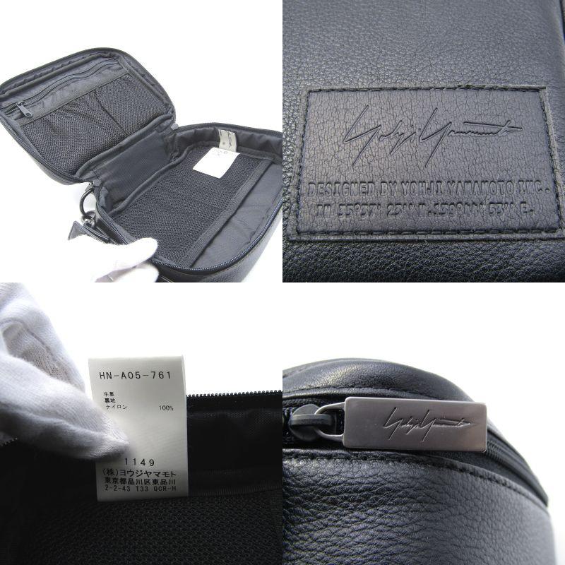 Yohji Yamamoto 未使用 ヨウジヤマモト ポーチ HN-A05-761 Yohji Yamamoto 未使用 ヨウジヤマモト ポーチ HN-A05-761