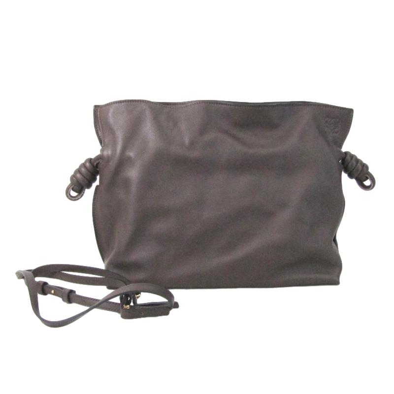 美品 LOEWE ロエベ ショルダーバッグ フラメンコクラッチ A411FC1XBF  