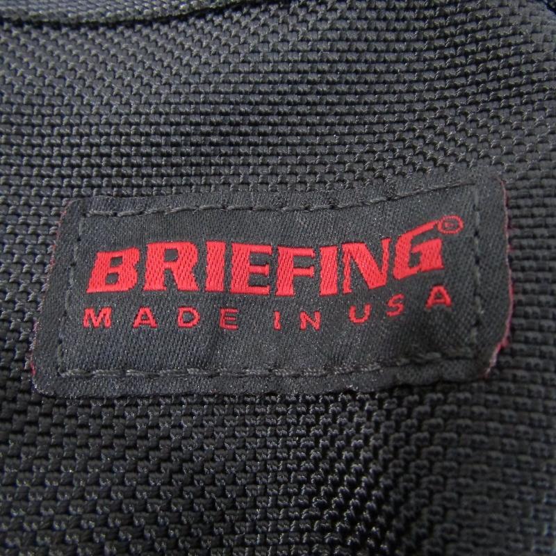 美品 BRIEFING ブリーフィング ショルダーバッグ DAY TRIPPER BRF032219 デイトリッパー ブラック 黒   61000447｜classic｜07