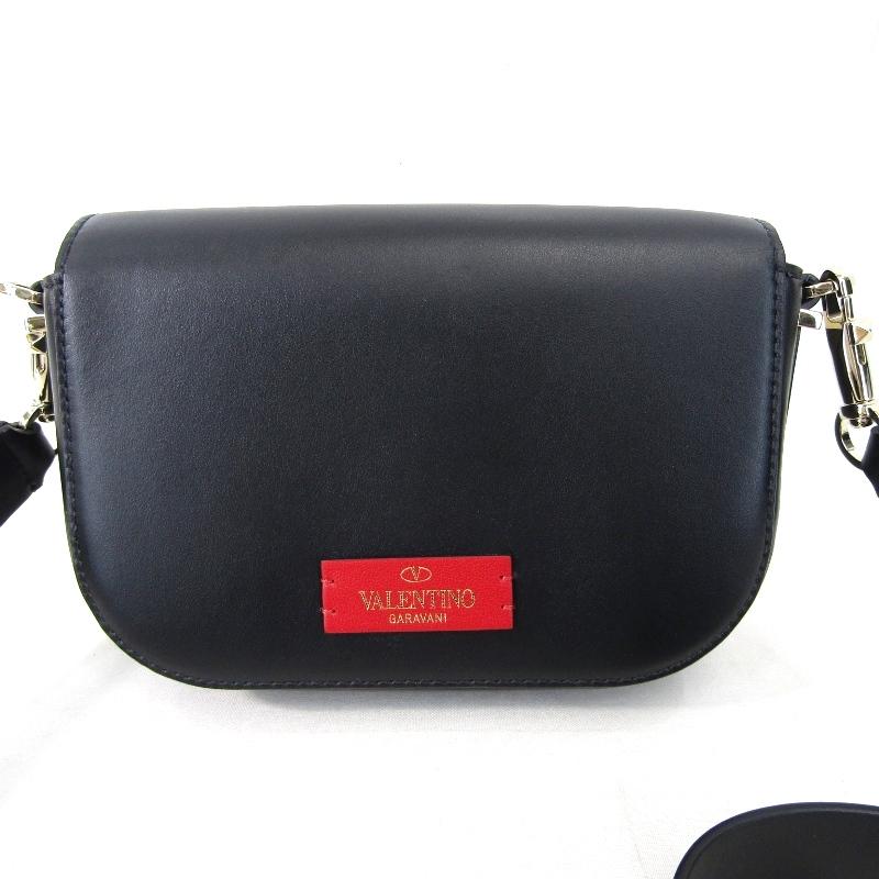 未使用級✨ヴァレンティノ　チェーンショルダー　レザー 楽天市場】ヴァレンティノ ショルダーバッグ ワンスタッズ ナッパ