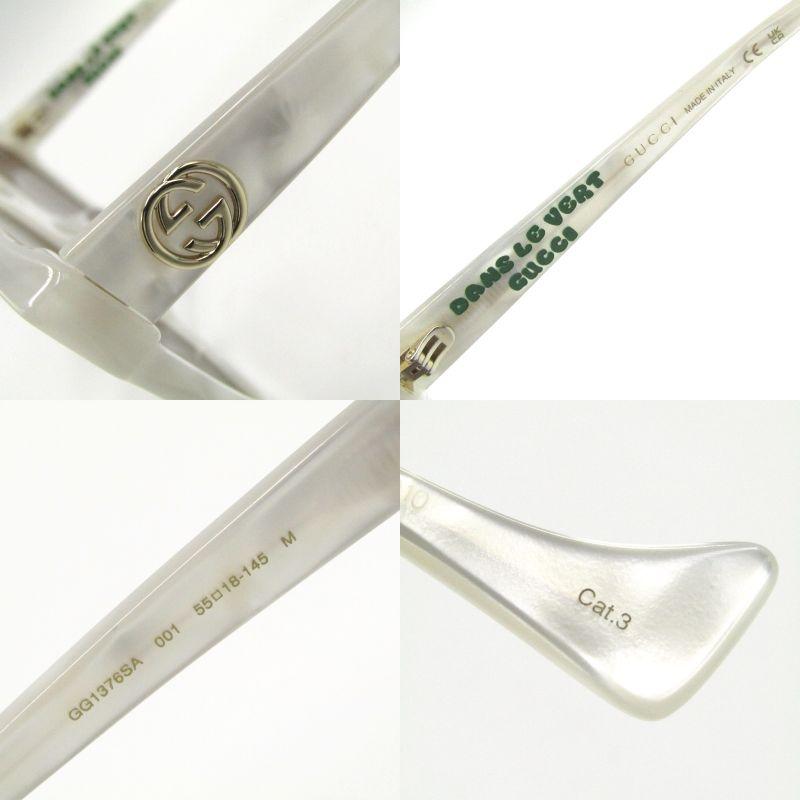GUCCI 美品 グッチ サングラス GG1376SA 001 スクエア GUCCI 美品 グッチ サングラス GG1376SA 001 スクエア