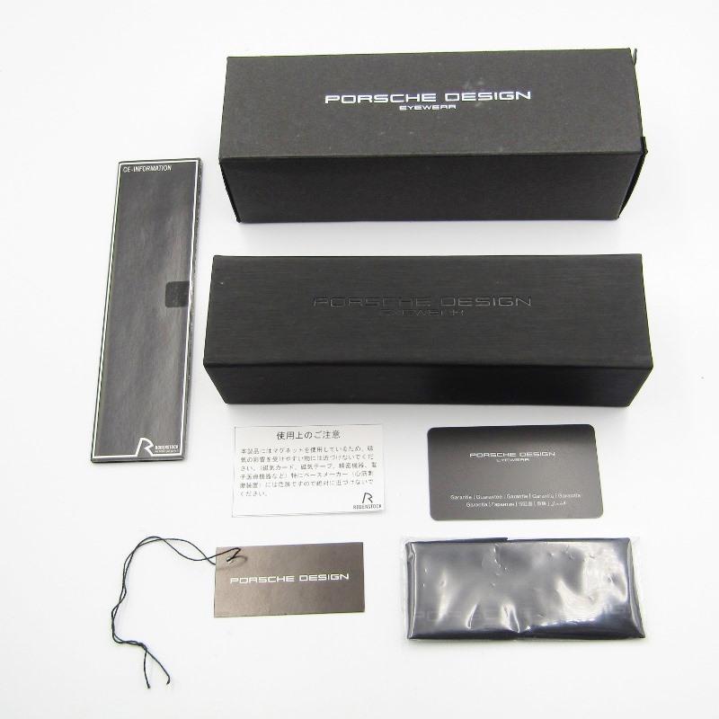 未使用 PORSCHE DESIGN ポルシェデザイン サングラス P8508 ティア 