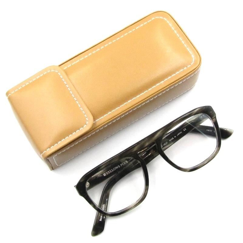 未使用 YELLOWS PLUS イエローズプラス メガネフレーム HANK ハンク  
