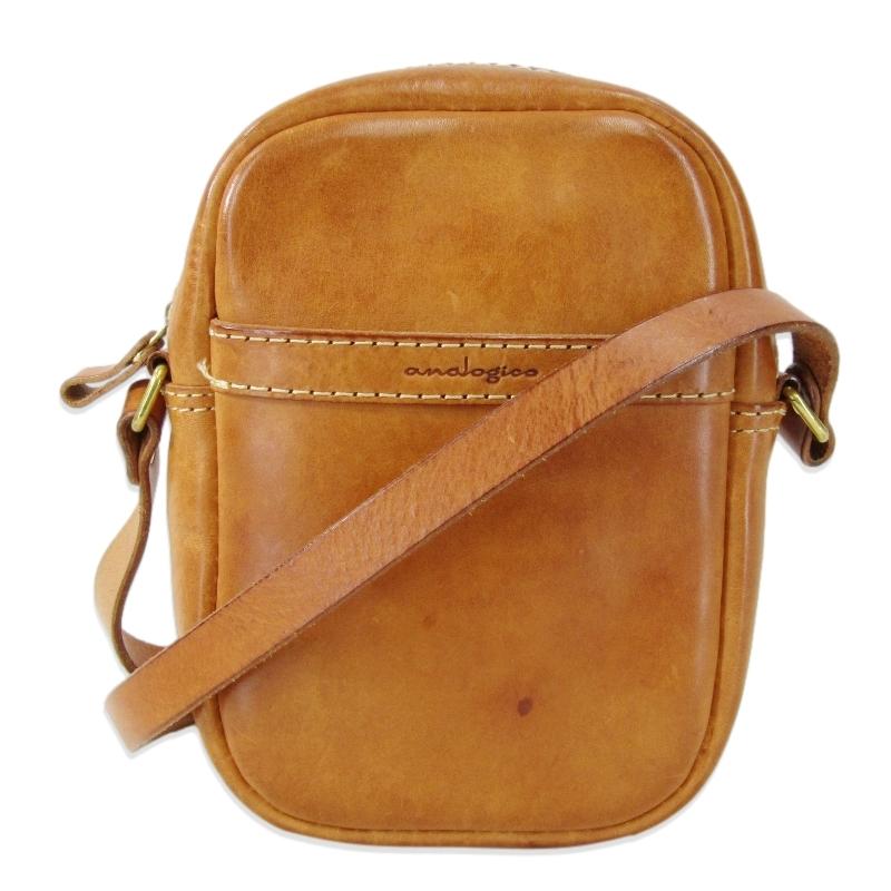 analogico アナロジコ ポケットミドルショルダー ミッスーリレザー  