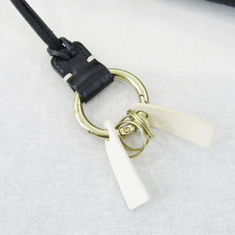 ゲンテン ルッソ 2way ハンドバッグ ショルダーバック ネイビーグレー