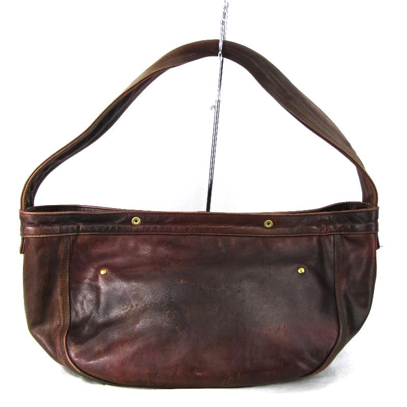 HIGH CLASS ハイクラス Hロゴ レザーワンショルダーバッグ ブラウン Clelia | バッグ,ショルダーバッグ |バイカラーレザーショルダー