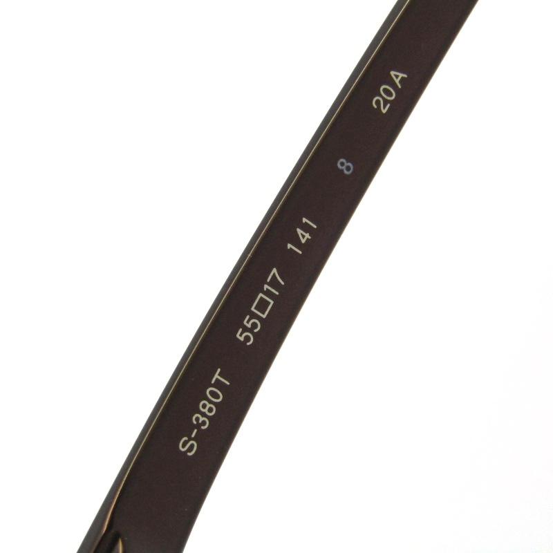 999.9（アイウェア） 美品 999.9 フォーナインズ メガネフレーム S  