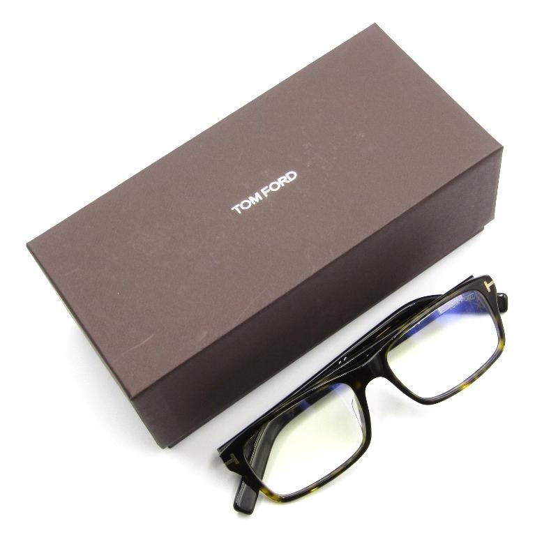 TOM FORD 美品 トムフォード メガネフレーム TF5663-F-B