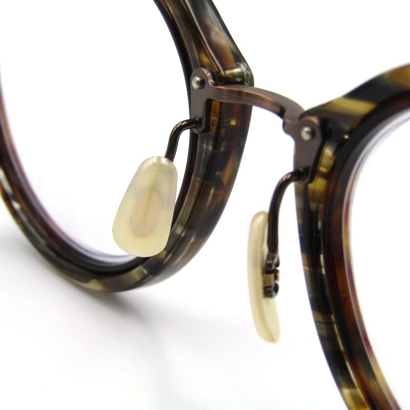 美品 ENALLOID エナロイド メガネフレーム TWO FACES 03B 度入り 日本  