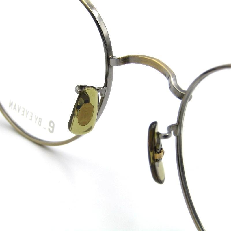美品 e_BY EYEVAN イーバイアイヴァン メガネフレーム BA01 日本製