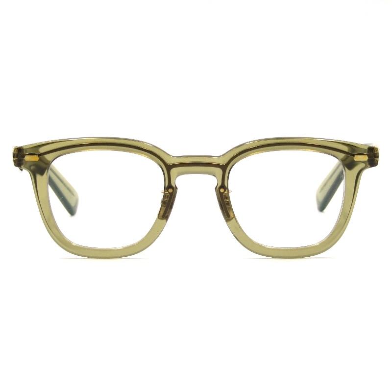 未使用 YELLOWS PLUS イエローズプラス メガネフレーム LESTER 日本製