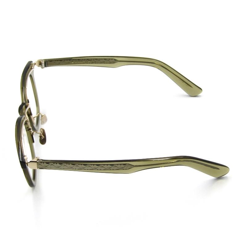 未使用 YELLOWS PLUS イエローズプラス メガネフレーム LESTER 日本製