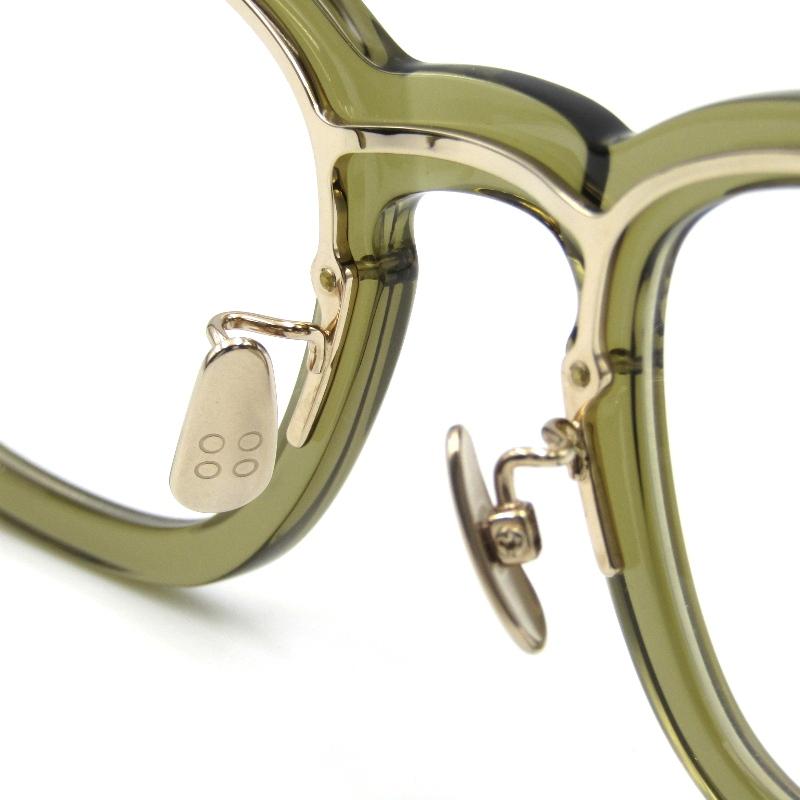 未使用 YELLOWS PLUS イエローズプラス メガネフレーム LESTER 日本製