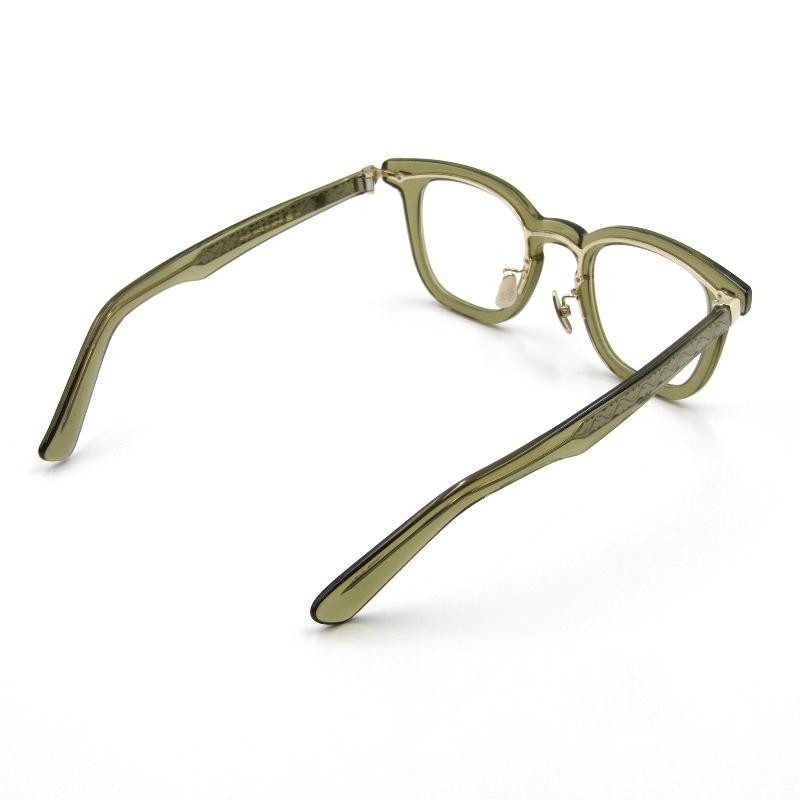 未使用 YELLOWS PLUS イエローズプラス メガネフレーム LESTER 日本製