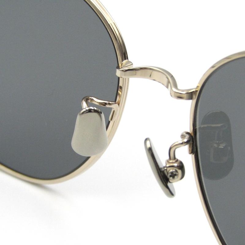 未使用 BLANC.. サングラス B0041 キャットアイ W GOL 未使用 BLANC.. ブラン サングラス B0041 日本製 訳あり