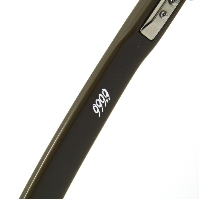 999.9（フォーナインズ） 美品 メガネフレーム NP-100 日本製 13G