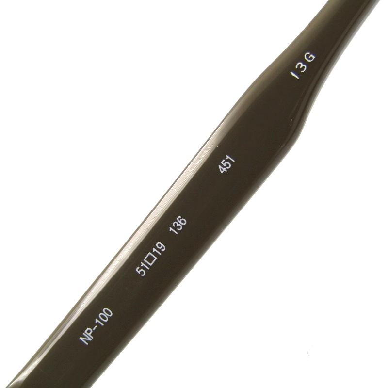 999.9（フォーナインズ） 美品 メガネフレーム NP-100 日本製 13G