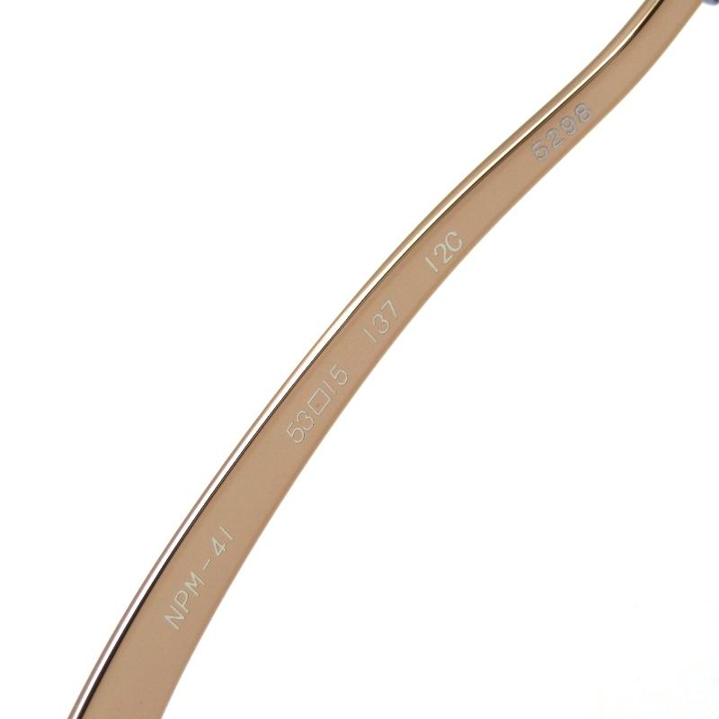 999.9（アイウェア） 美品 999.9 フォーナインズ メガネフレーム NPM  