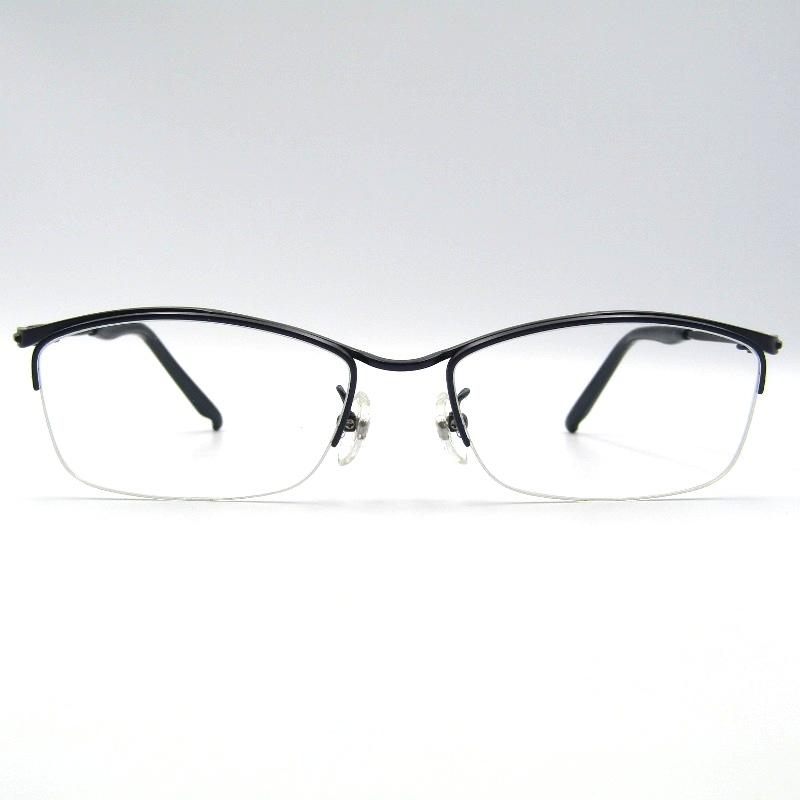 999.9（フォーナインズ） メガネフレーム S-816T 度入り 日本製 メタル