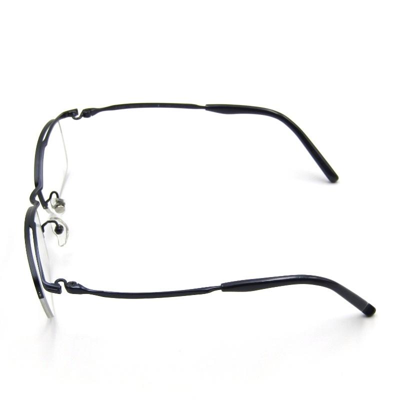 999.9（フォーナインズ） メガネフレーム S-816T 度入り 日本製 メタル