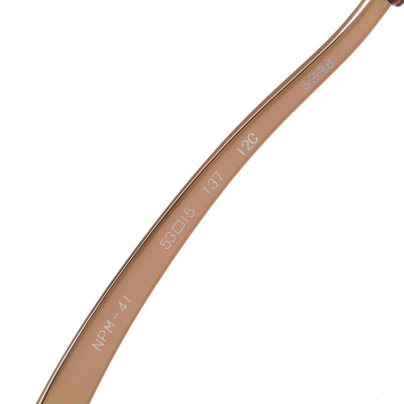 999.9（アイウェア） 美品 999.9 フォーナインズ メガネフレーム NPM  