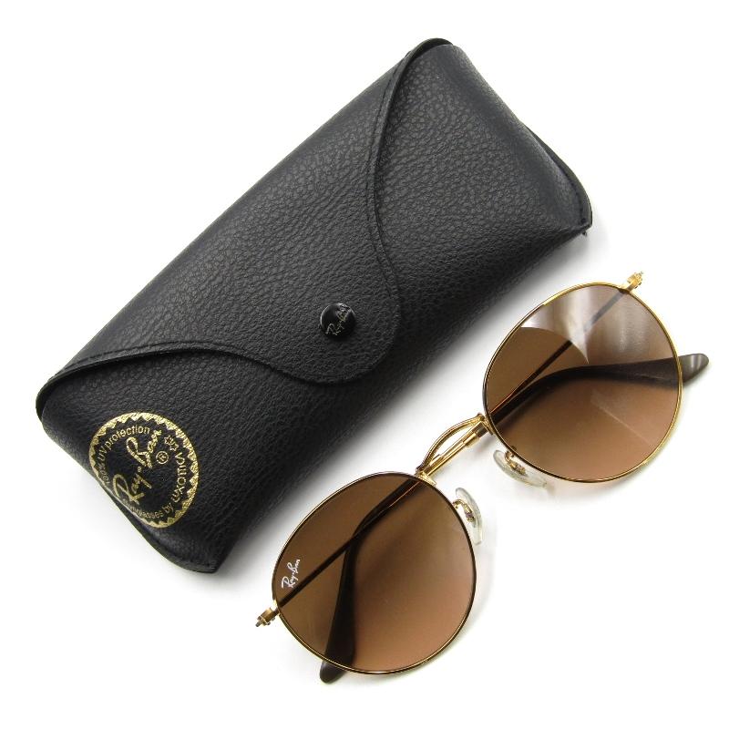 Ray-Ban 美品 レイバン サングラス RB3447 ROUND METAL