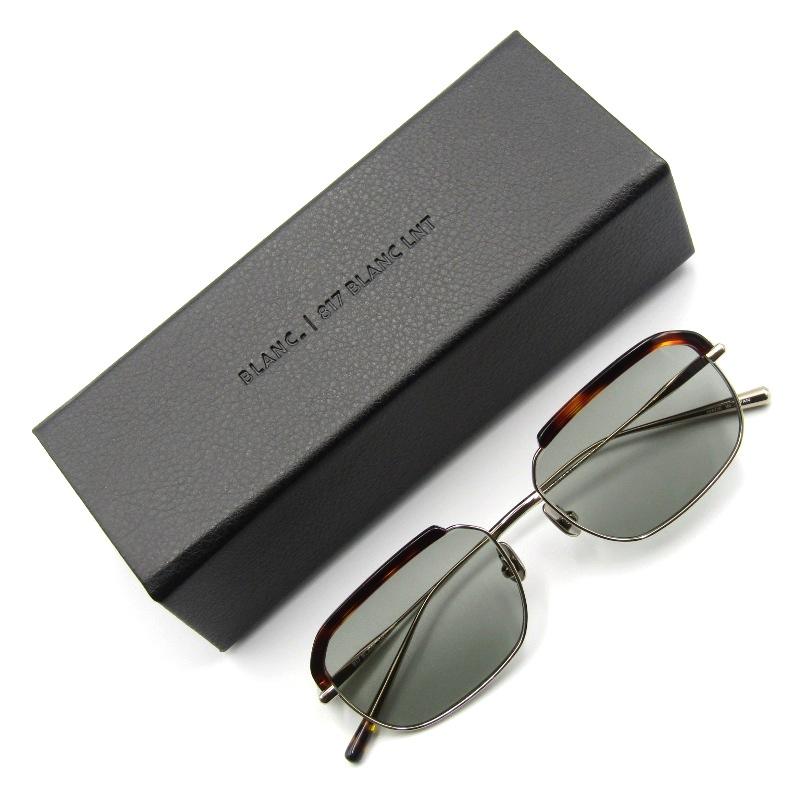 MASU BLANC LNT サングラス ブラウン MASU×BLANC/エムエーエスユー/ OVAL SHAPE SUNGLASSES | GARDEN