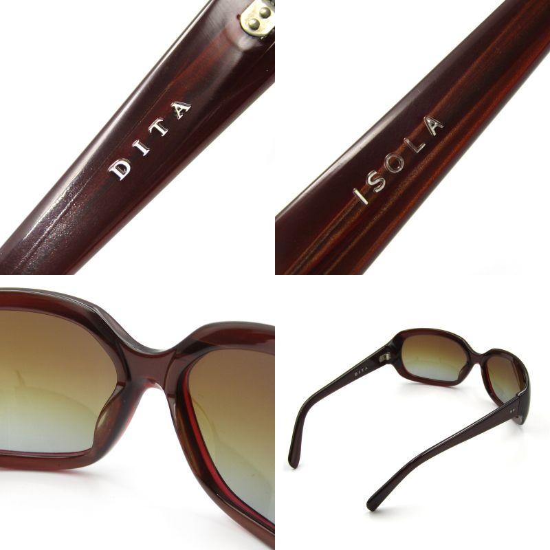 DITA ブラウンレンズ スクエアサングラス THOM BROWNE（トム ブラウン） Thom Browne DITA期 最初期 風防付き