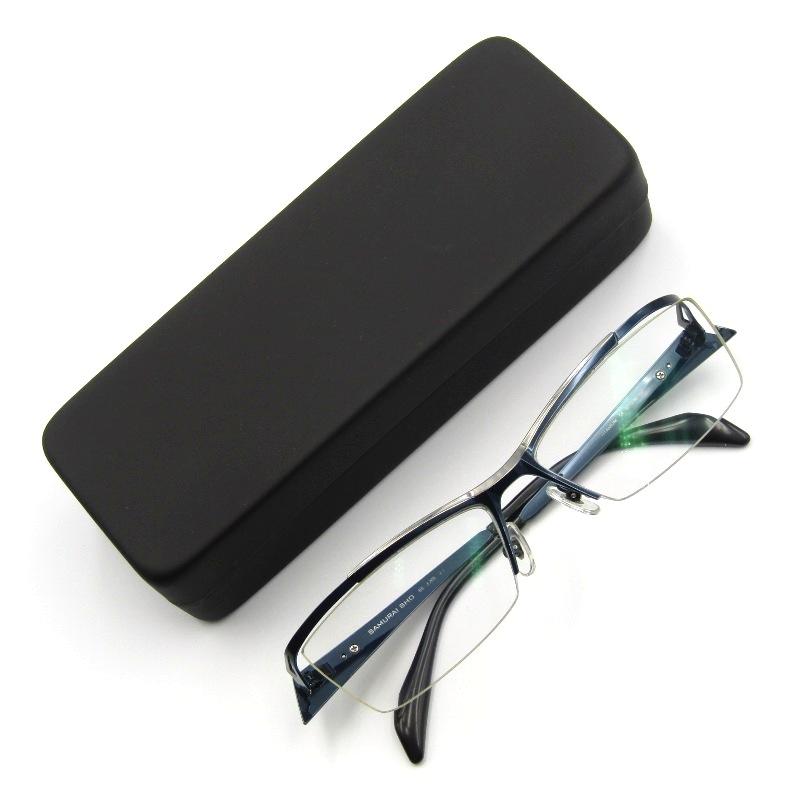 サムライ翔 SS-J36 メガネ ガンメタル/ダークレッド コンビフレーム  