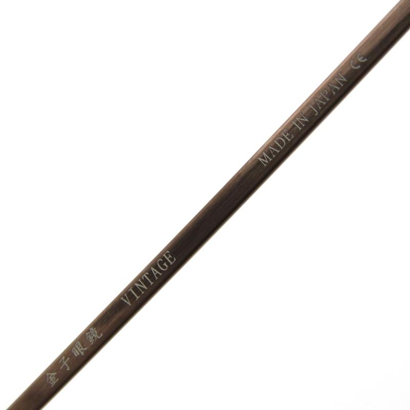 K20 アンティークK20金メガネフレーム 重量12.3ｇ 望月ブランド LUSTERラスター /56□15-140 40/1000 12KGF Titan-C /チタン