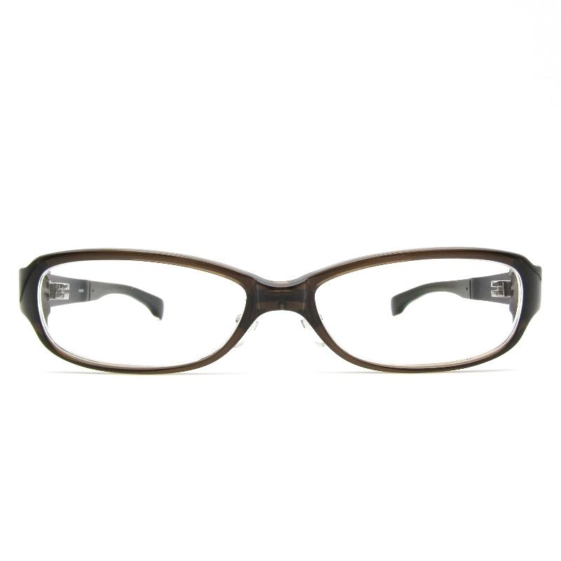 999.9（フォーナインズ） メガネフレーム NPM-11 度入り 日本製 10D