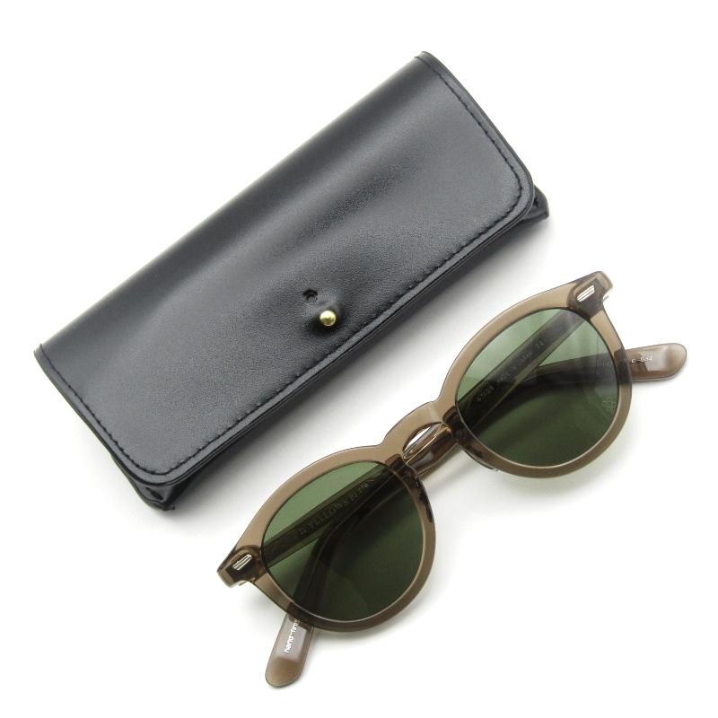 【未使用に近い】YELLOWS PLUS イエローズプラス　サングラス 未使用 YELLOWS PLUS イエローズプラス サングラス BENNET 日本製