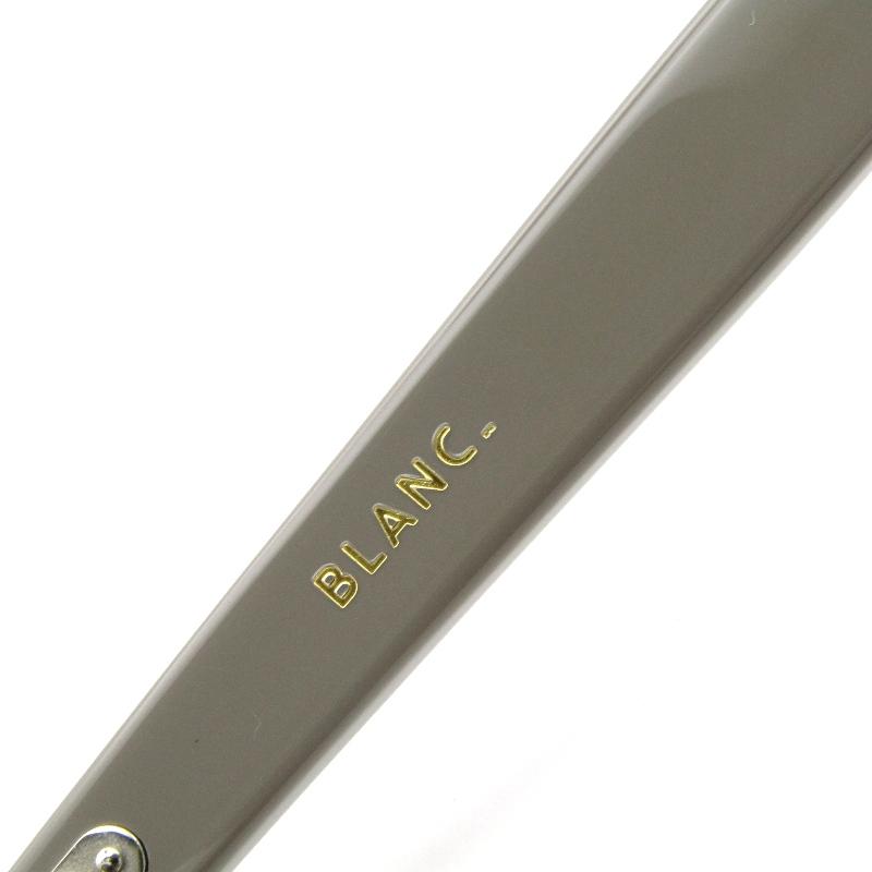 未使用 BLANC.. ブラン サングラス B0039 日本製 スクエアウェリントン