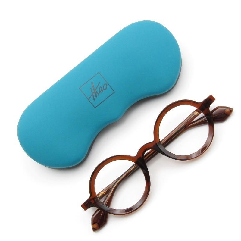 未使用 theo テオ メガネフレーム Mille+88 ベルギー製 ラウンド