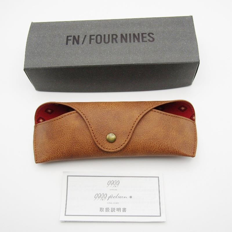 美品 FN/FOUR NINES エフエヌ フォーナインズ メガネフレーム FN-1647  