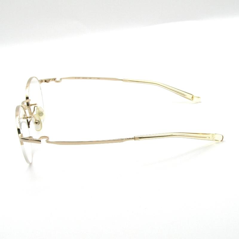 999.9（アイウェア） 美品 999.9 フォーナインズ メガネフレーム O-15T  