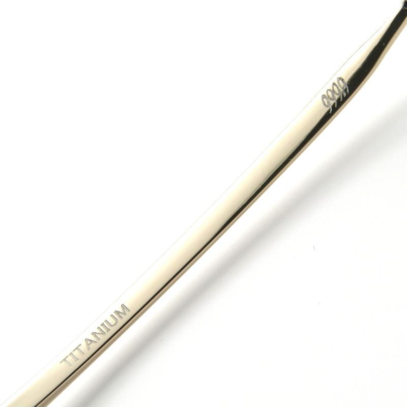 999.9（アイウェア） 美品 999.9 フォーナインズ メガネフレーム O-15T  