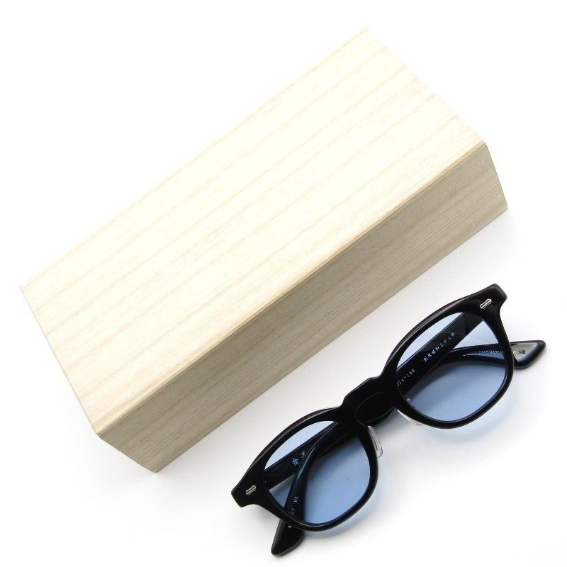 美品✨ 金子眼鏡 カネコメガネ サングラス ブラック クラシック 中古・古着通販】金子眼鏡 (カネコメガネ) サングラス クリア×ブラック