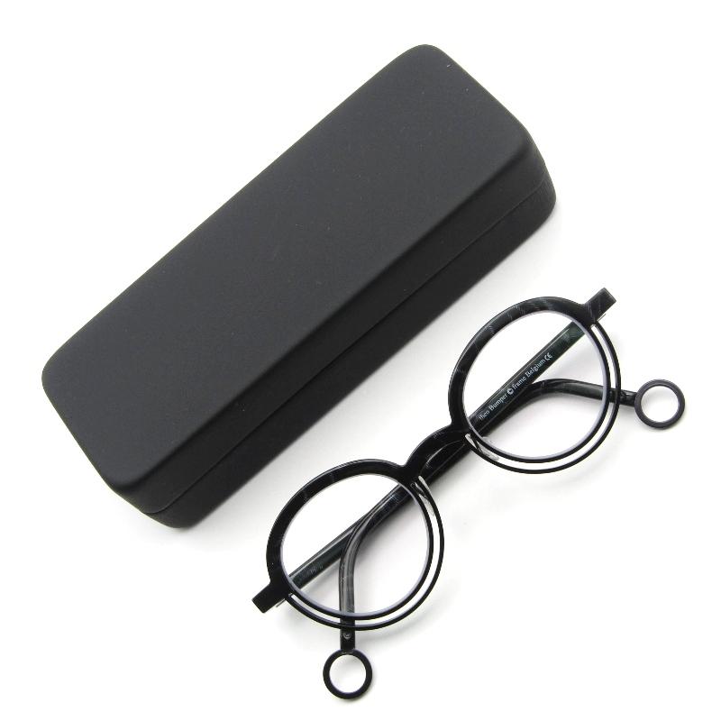 未使用 theo テオ メガネフレーム Bumper ベルギー製 バンパー パント