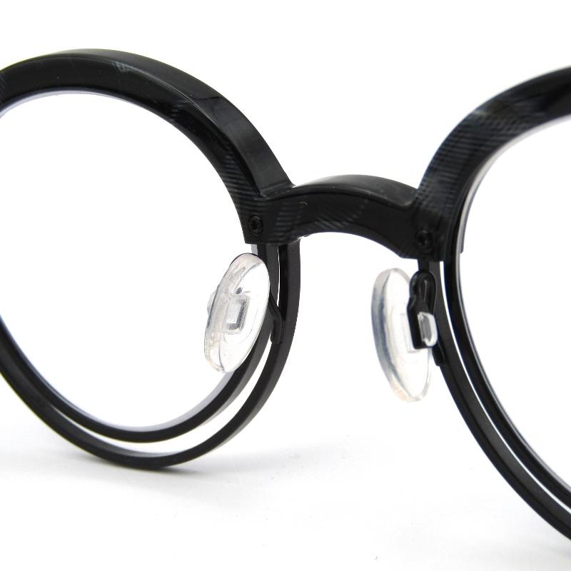 未使用 theo テオ メガネフレーム Bumper ベルギー製 バンパー パント