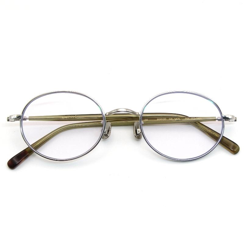 未使用 BLANC.. ブラン メガネフレーム B0020 日本製 オーバル コンビ