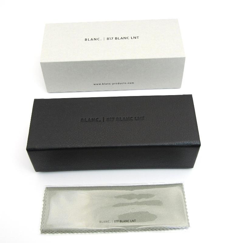 未使用 BLANC.. ブラン メガネフレーム B0020 日本製 オーバル コンビ