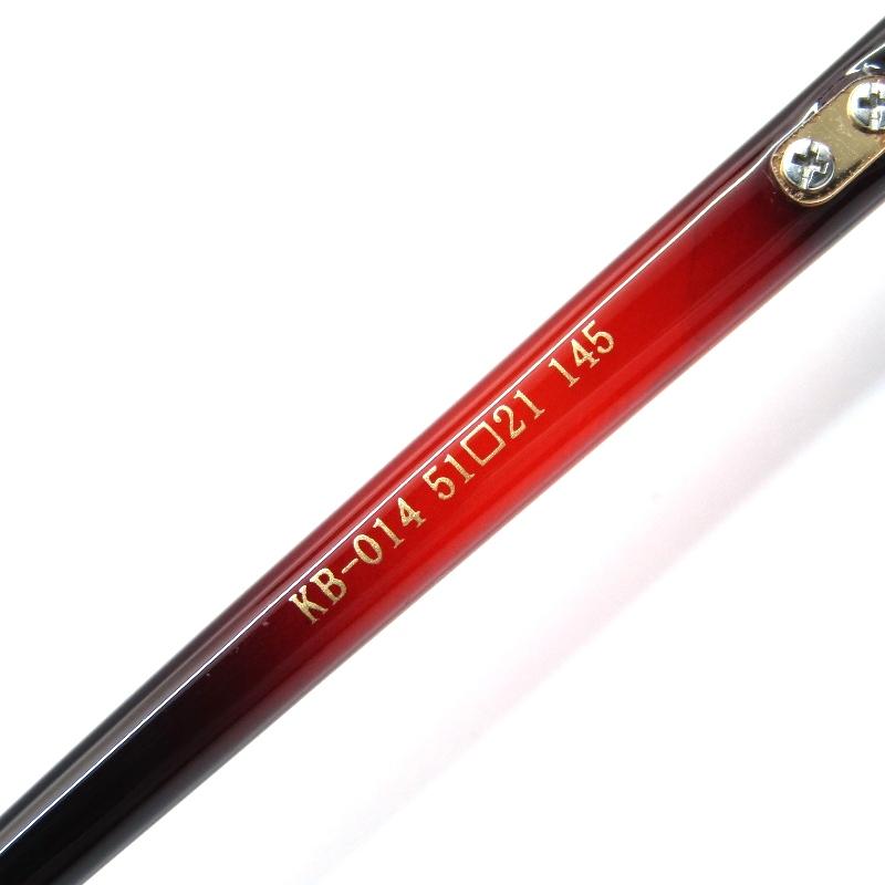 未使用 Ptolemy48 トレミー48 メガネフレーム KB-014 King Buffalo  