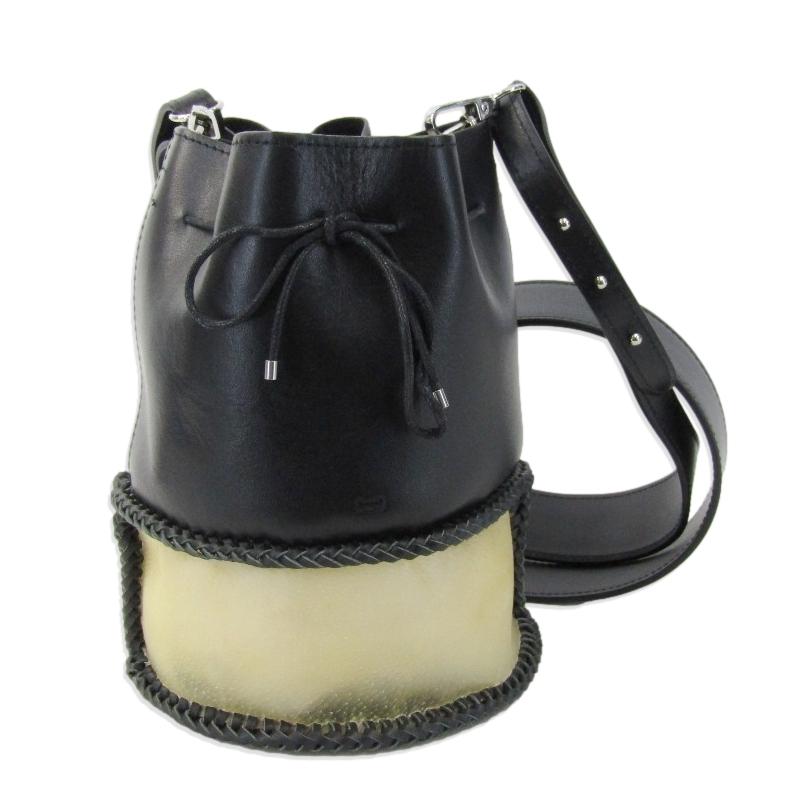 未使用 bon born ボンボーン 巾着バッグ 21AW transparent bucket bag