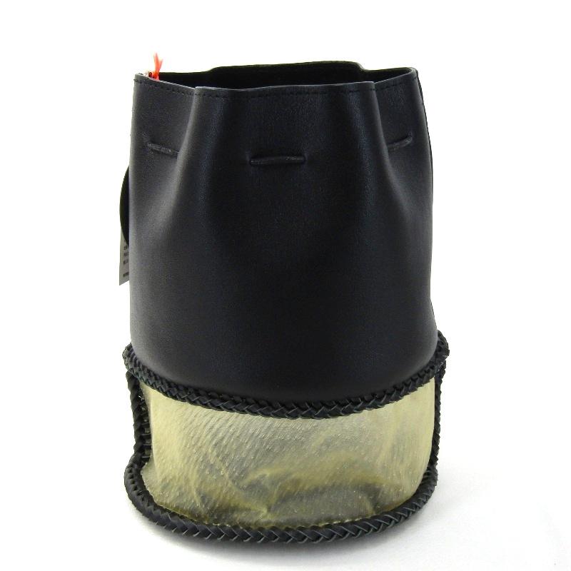 未使用 bon born ボンボーン 巾着バッグ 21AW transparent bucket bag