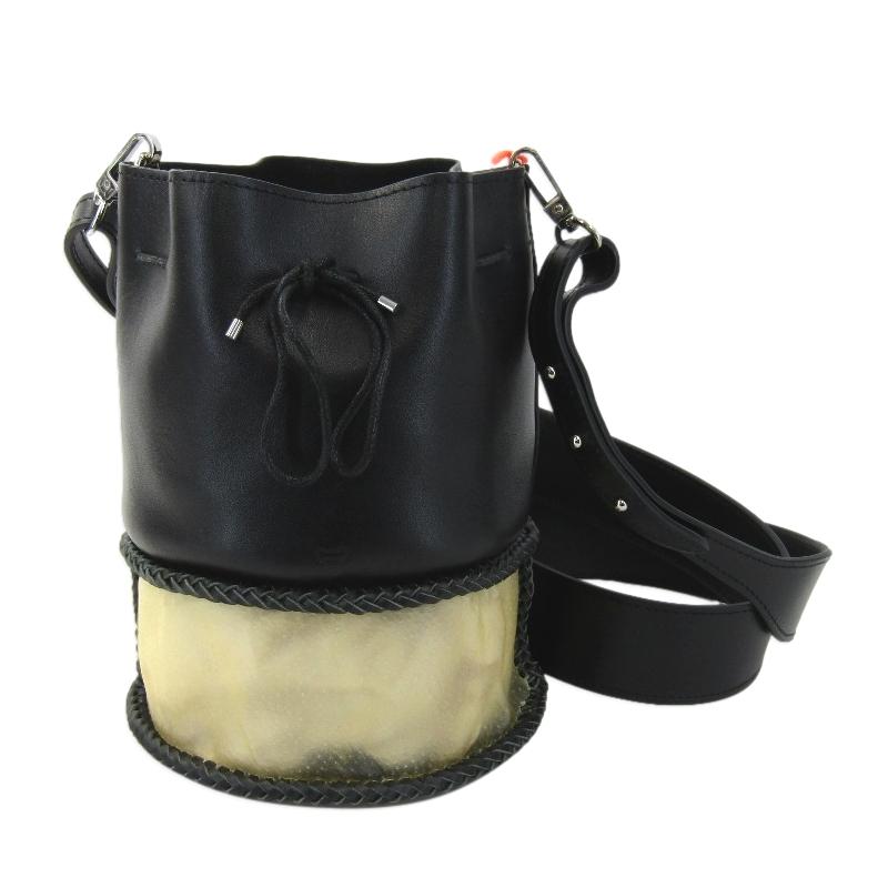 未使用 bon born ボンボーン 巾着バッグ 21AW transparent bucket bag 