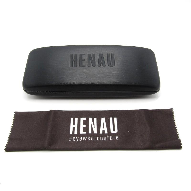 未使用 HENAU エノウ メガネフレーム M404 フランス製 スクエア