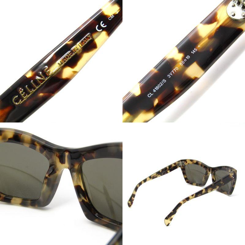 CELINE セリーヌ サングラス CL 41802/S イタリア製 ウェリントン