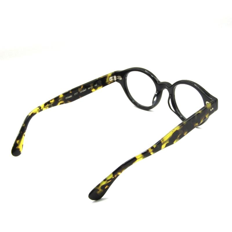 OLIVER PEOPLES ブラックラウンド型メガネ オリバーピープルズ OV5480U Kisho 1731 ブラック(1731 ブラック