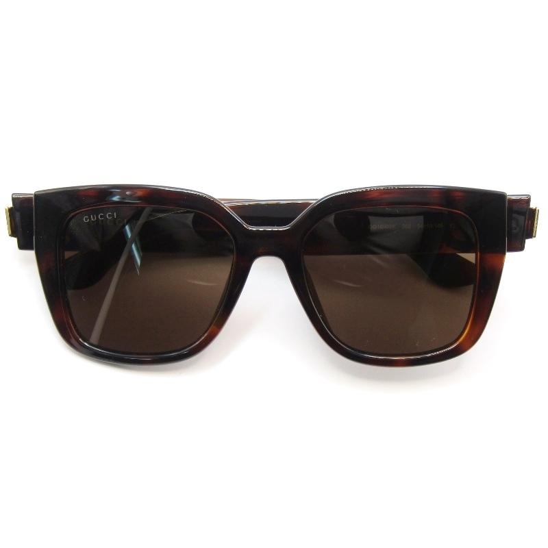 未使用 GUCCI グッチ サングラス GG1690SK イタリア製 ウェリントン フルフィット アジアンフィット 002 ハバナ/ゴールド 61004493 GUCCI（グッチ） 未使用 サングラス GG1690SK イタリア製 ウェリントン
